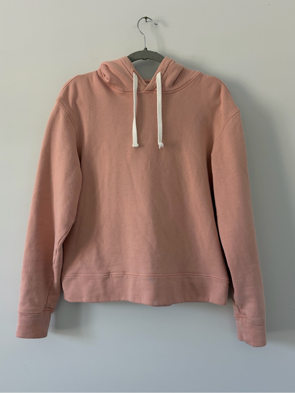 Officine Générale Paris Olivia Rose Pink Cotton Casual Hoodie Pullover Small